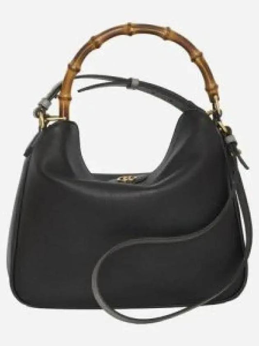 Diana Medium Shoulder Bag Black - GUCCI - BALAAN 2