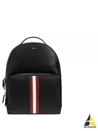 Mythos Leather Backpack Red Black - BALLY - BALAAN 2