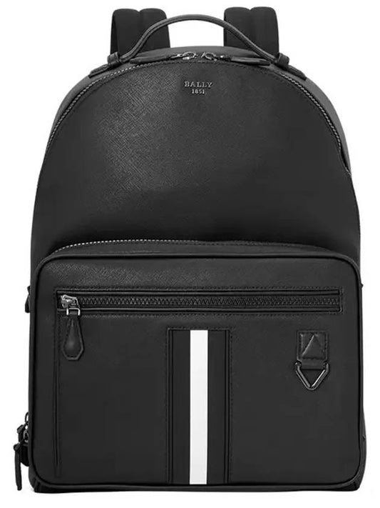 Maverick Logo Backpack Black - BALLY - BALAAN 2