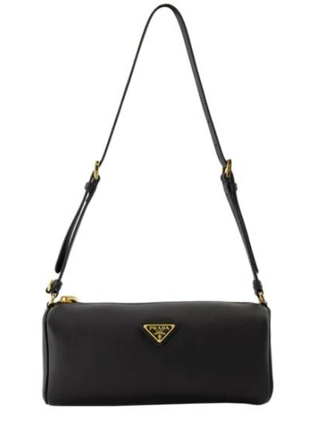 Triangle Logo Shoulder Bag Black - PRADA - BALAAN 2