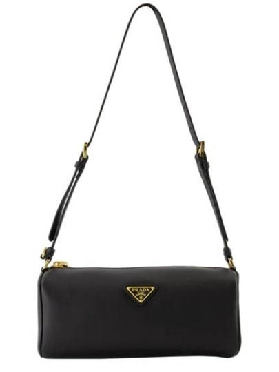 Triangle Logo Shoulder Bag Black - PRADA - BALAAN 2