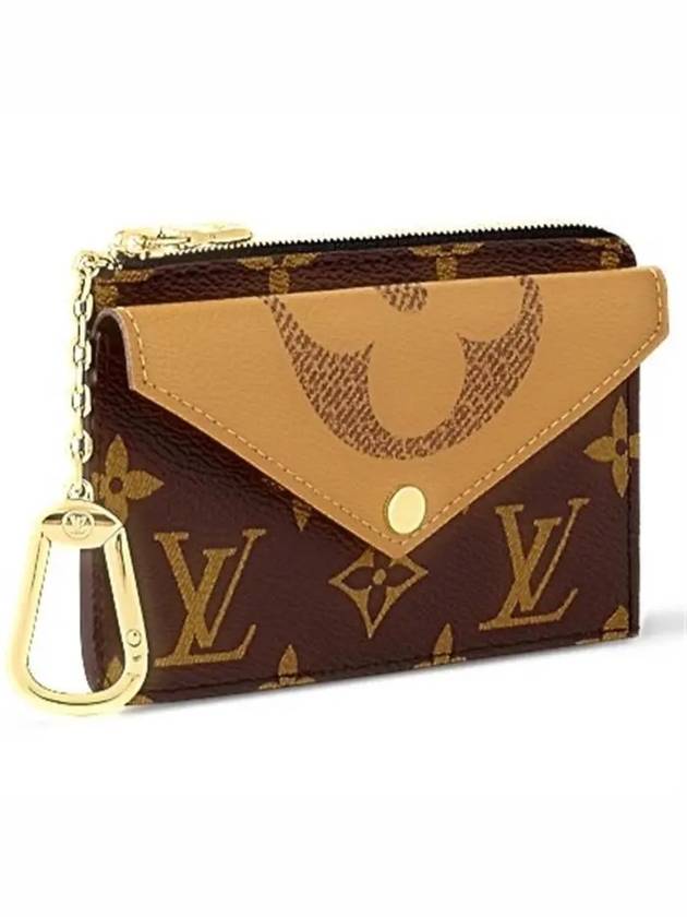 Recto Card Wallet Brown - LOUIS VUITTON - BALAAN 3