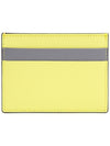 Bicolor Leather Card Wallet Yellow - MARNI - BALAAN 3