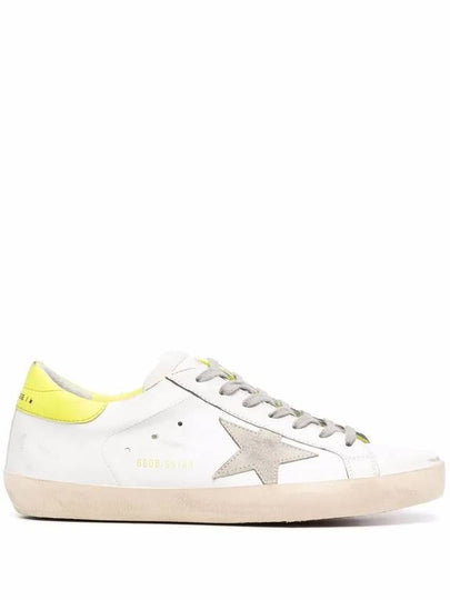 Superstar Low Top Sneakers Lime White - GOLDEN GOOSE - BALAAN 2