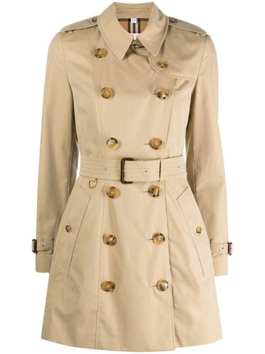 Chelsea Cotton Trench Coat Beige - BURBERRY - BALAAN 1