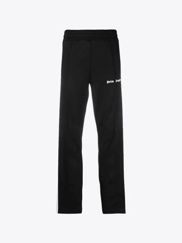 Women s Side Zipper Track Pants Black PWCJ001C99FAB001 1001 - PALM ANGELS - BALAAN 1