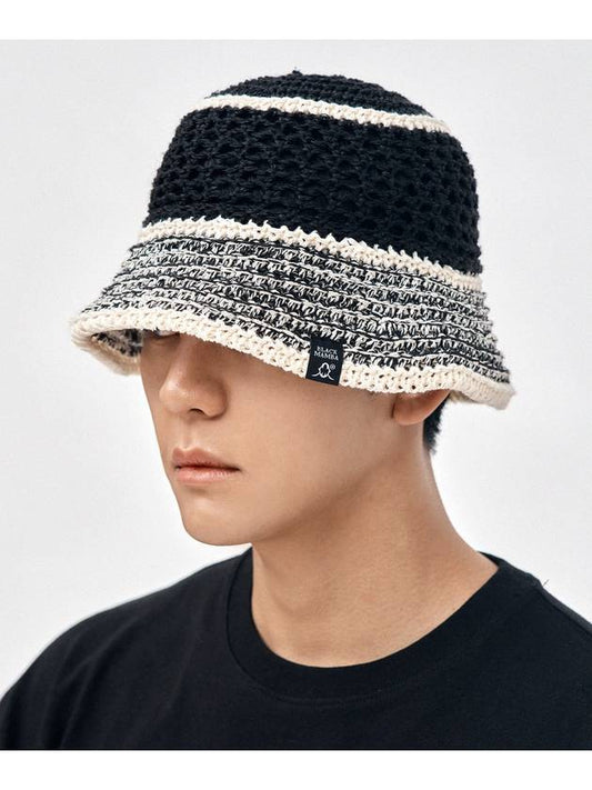 Hexa Cotton Bucket Hat Black - BLACKMAMBA - BALAAN 1