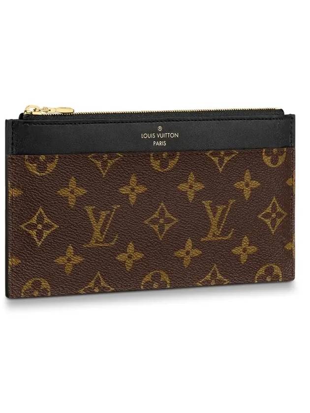 Slim Purse Monogram Card Wallet Brown - LOUIS VUITTON - BALAAN 1