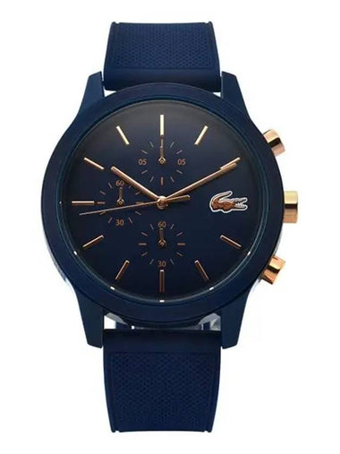 Chronograph Urethan Watch Blue - LACOSTE - BALAAN 1