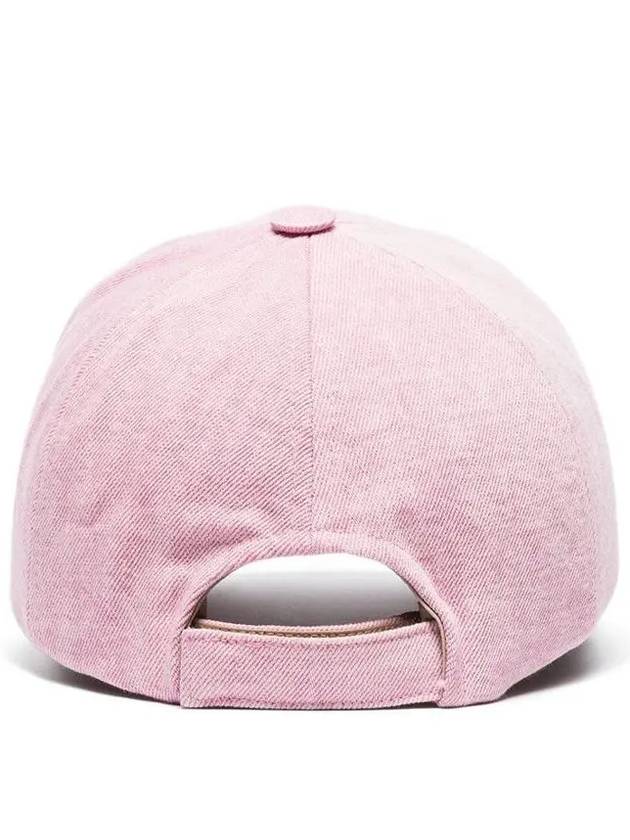 Tyrone Logo Wool Ball Cap Pink - ISABEL MARANT - BALAAN.