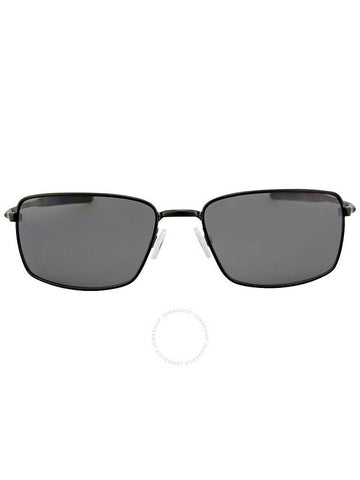 Oakley Square Wire Polarized Grey Rectangular Men's Sunglasses OO4075 407504 60 - OAKLEY - BALAAN 1