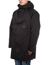 Metropolis Series A.A.C Hooded Down Parka Black - CP COMPANY - BALAAN 6