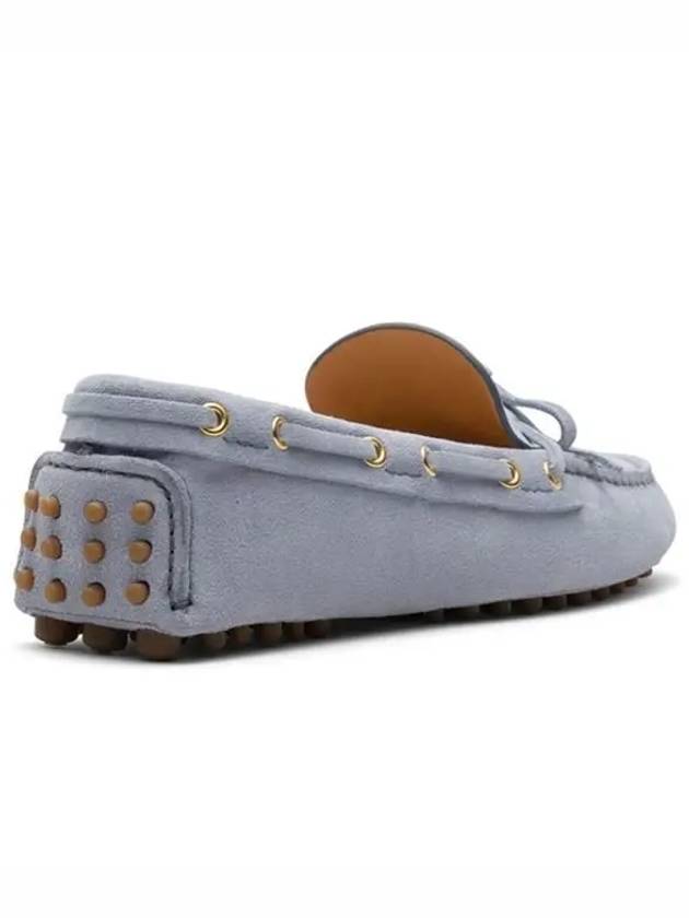 Women's Suede Driving Shoes Grey - CAR SHOE - BALAAN 5