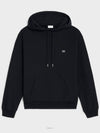 Triomphe Loose Cotton Cashmere Hoodie Black - CELINE - BALAAN 2