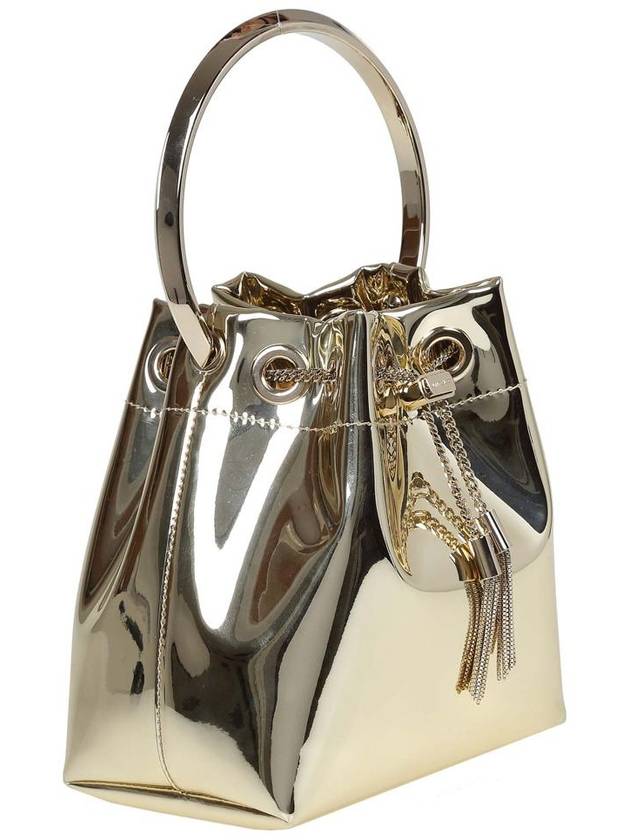 Jimmy Choo Metallic Leather Bucket - JIMMY CHOO - BALAAN 2