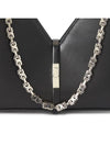 Mini Cut Out Box Chain Shoulder Bag Black - GIVENCHY - BALAAN 9