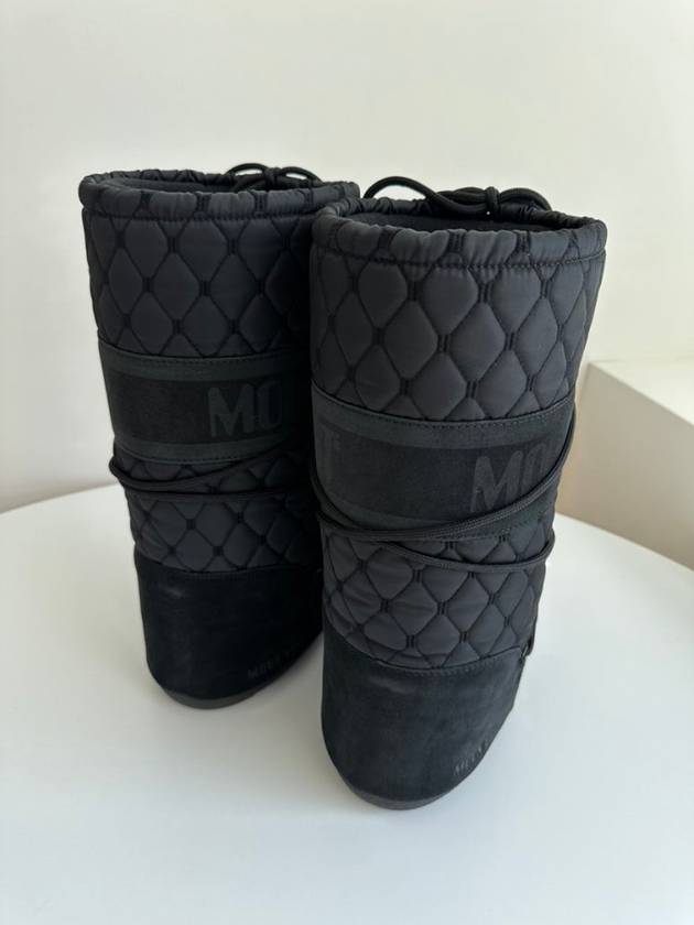 Icon Quilted Snow Boots 14029000 001 Black WOMENS 35 38 - MOON BOOT - BALAAN 6