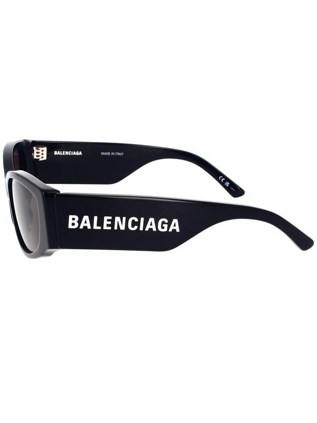 Eyewear Logo Print Square Frame Sunglasses BB0258S - BALENCIAGA - BALAAN 4