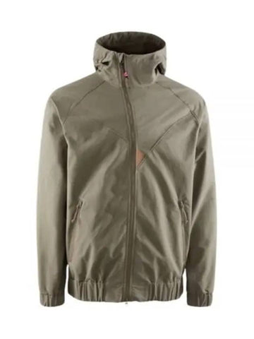 Hjuke Hooded Jacket Dark Khaki - KLATTERMUSEN - BALAAN 1