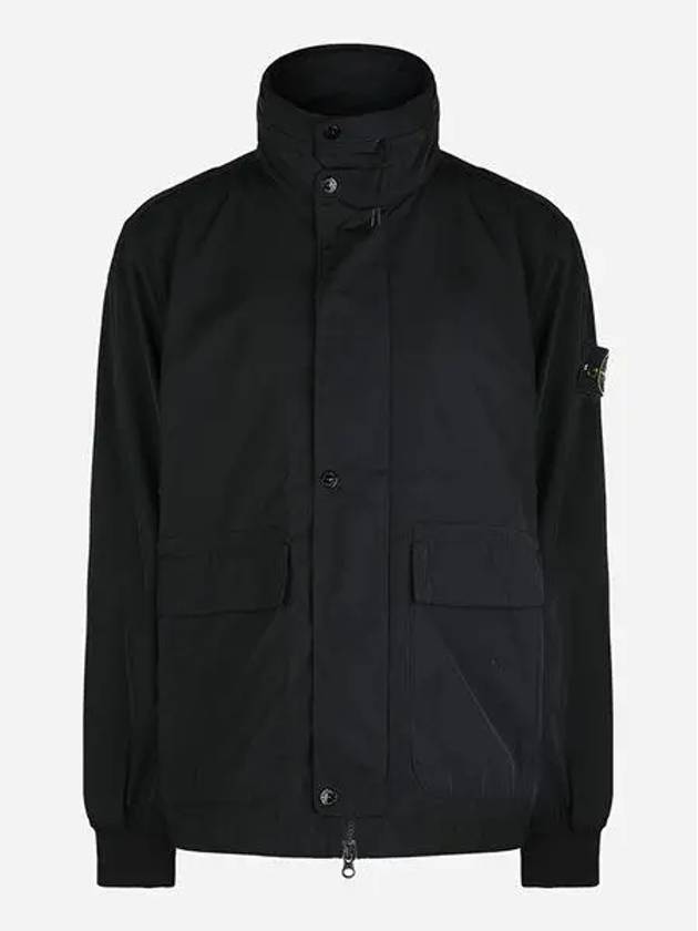 Compass Badge Jacket Black - STONE ISLAND - BALAAN 2