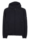 Shell-R Hooded Jacket Black - CP COMPANY - BALAAN 2