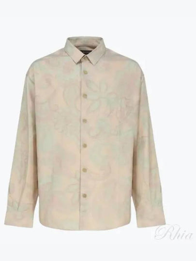 La chemise Simon Long Sleeve Shirt Beige - JACQUEMUS - BALAAN 2