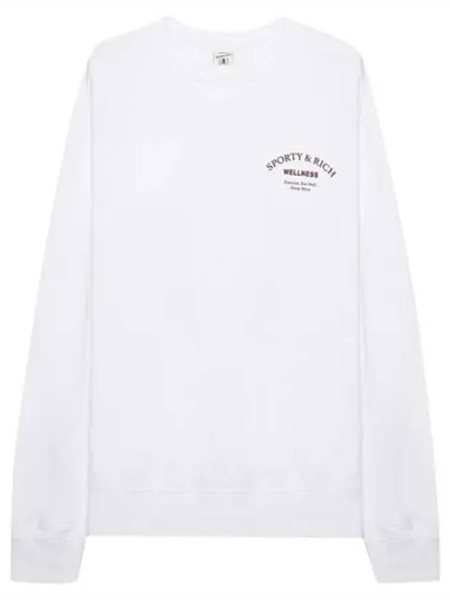 Wellness Studio Crew Neck Sweatshirt Women s - SPORTY & RICH - BALAAN 1