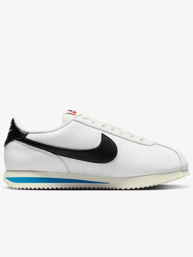 Cortez Low Top Sneakers White Black - NIKE - BALAAN 4