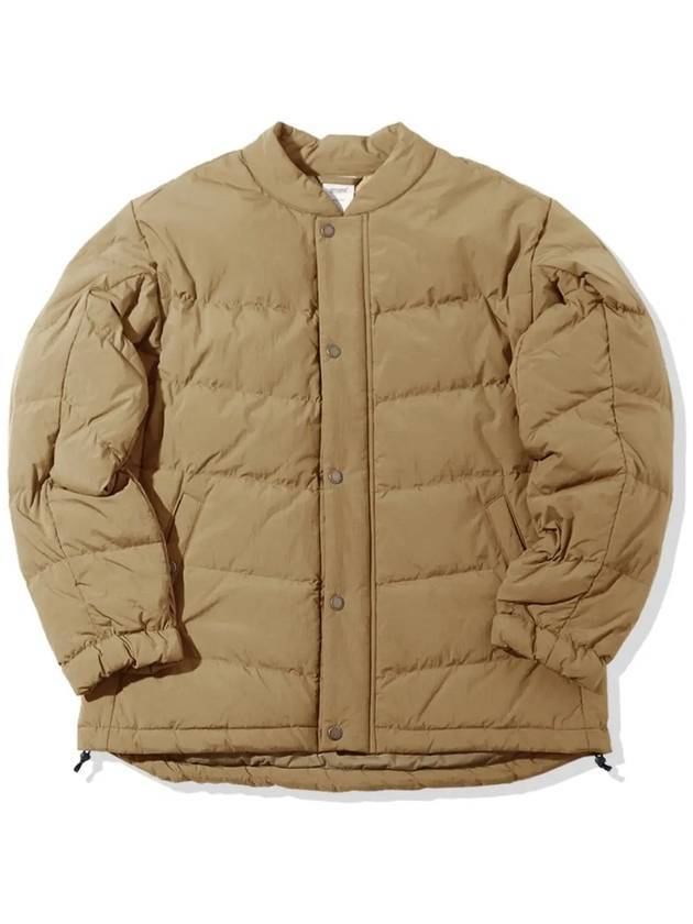 Grid RDS Short Down Puffer Padding Beige - OFFGRID - BALAAN 1