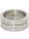 Engraved Logo Ring Silver - MAISON MARGIELA - BALAAN 2