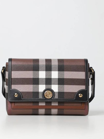 Note Shoulder Bag Dark Birch Brown - BURBERRY - BALAAN 2