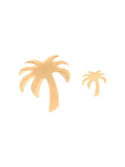 Palm Classic Earrings Gold - PALM ANGELS - BALAAN 2