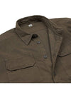 Gabardine Pockets Long Sleeve Shirt Green - CP COMPANY - BALAAN 11