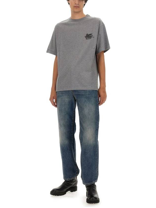 23 fw T-shirt WITH PEGASUS Embroid 1Y52597300003 B0040511054 - ETRO - BALAAN 3