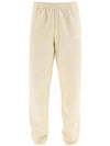 Le Jogging Logo Print Cotton Track Pants Light Beige - JACQUEMUS - BALAAN 2