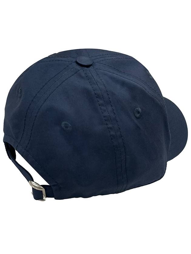 AA01C969P 07MJ Gabardine Cotton Baseball Cap Blue Hat TJ - CELINE - BALAAN 5