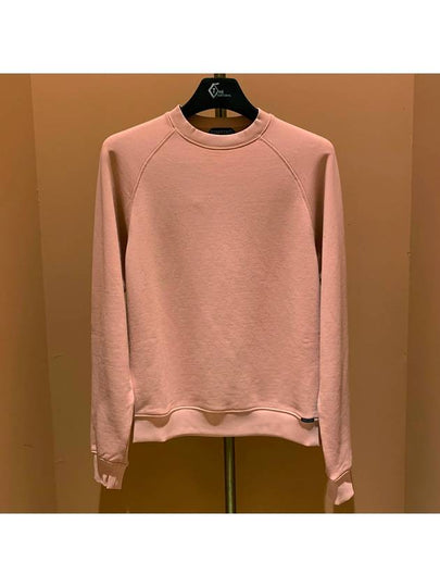 Men's Garment Dyed Sweatshirt Pink - TOM FORD - BALAAN 2