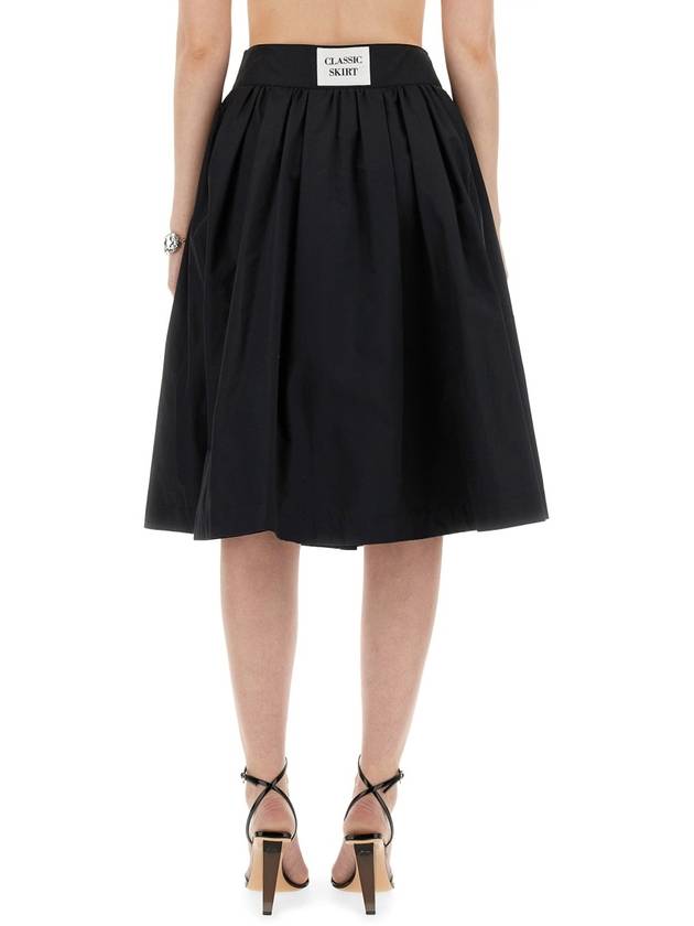 POPLIN SKIRT - MOSCHINO - BALAAN 3