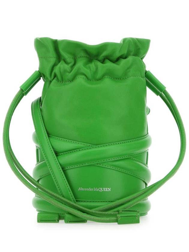 Soft Curve Cross Bag Green - ALEXANDER MCQUEEN - BALAAN 2