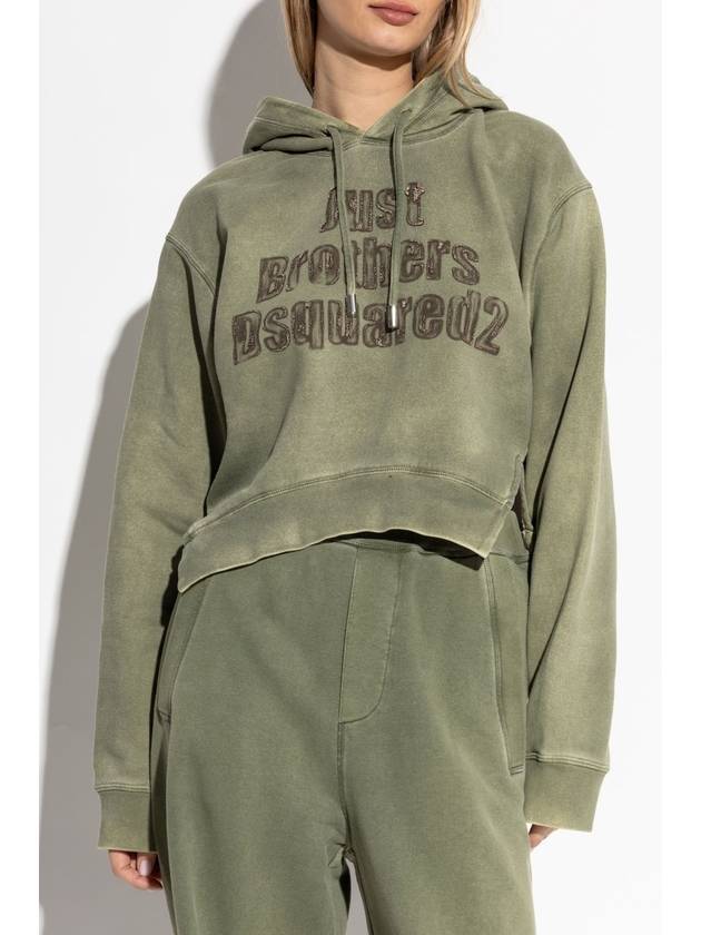 Dsquared2 Hoodie, Women's, Green - DSQUARED2 - BALAAN 3