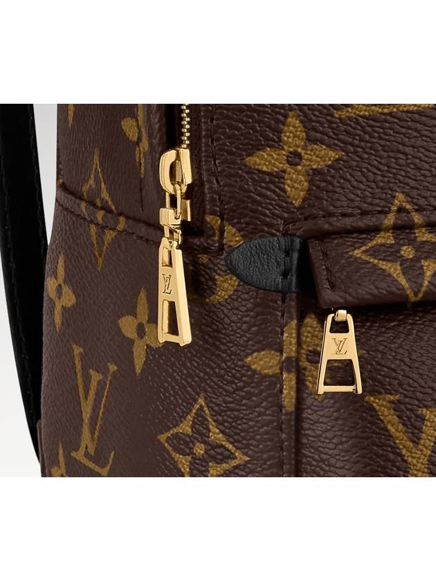 Palm Springs Monogram Mini Backpack Brown - LOUIS VUITTON - BALAAN 3