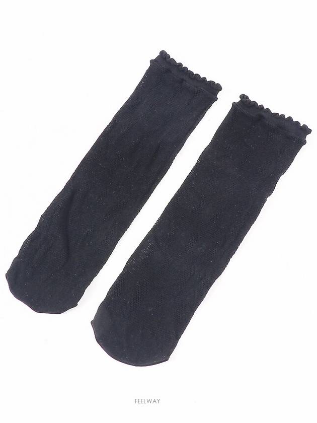 Mixed Fiber Socks Black 73379 - CHANEL - BALAAN 2