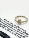 Camellia vintage gold ring 4VCHA20779 - CHANEL - BALAAN 1