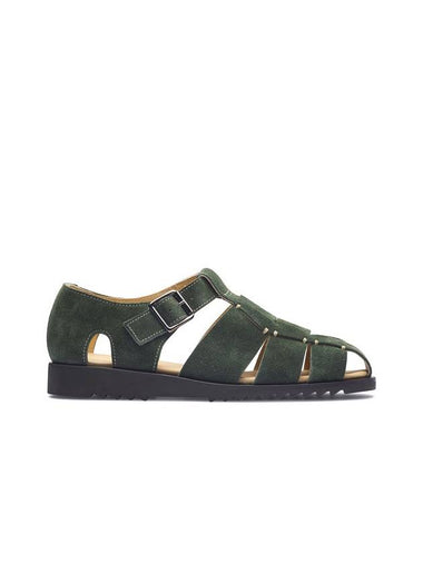 Pacific Buckle Gladiator Sandals Green - PARABOOT - BALAAN 1