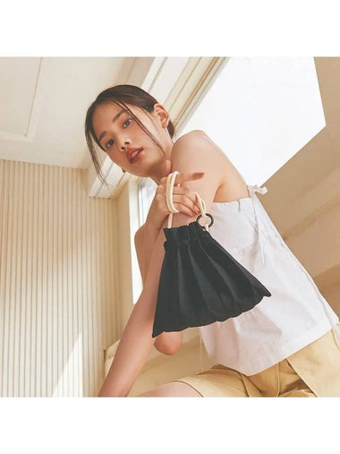 Handle bubble bag black - PLEATSMAMA - BALAAN 1