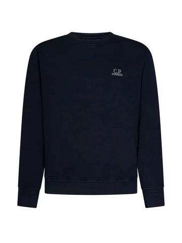 Logo Print Sweatshirt Blue - CP COMPANY - BALAAN 1