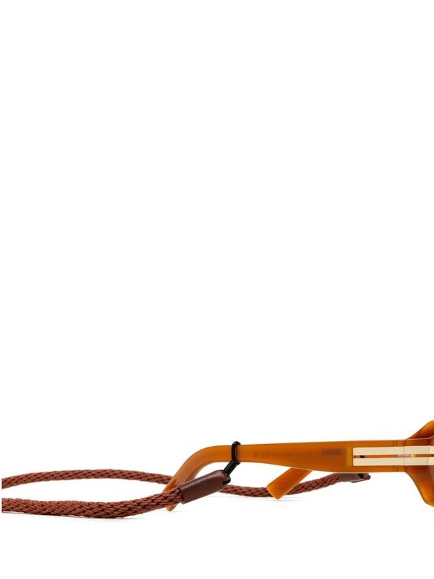 Zegna EZ0262 Shiny Light Brown - ERMENEGILDO ZEGNA - BALAAN 5