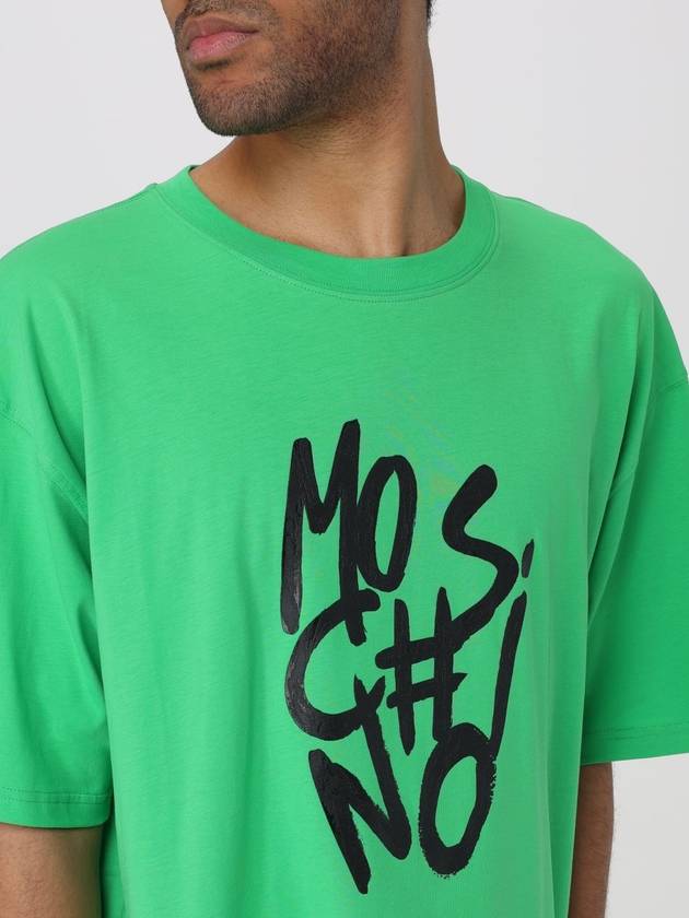 T-shirt Moschino Couture in cotone con logo - MOSCHINO - BALAAN 4