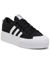 Nizza Platform Low Top Sneakers Black - ADIDAS - BALAAN 4