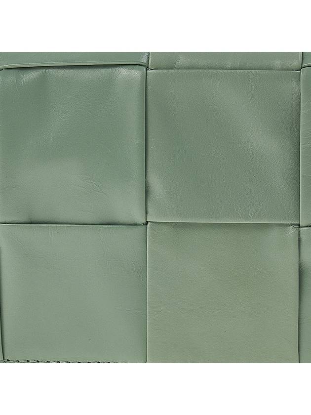 Intrecciato Cassette Mini Belt Bag Sage Green - BOTTEGA VENETA - BALAAN.